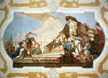 Giovanni Battista Tiepolo : Patriarcale The Judgment of Solomon